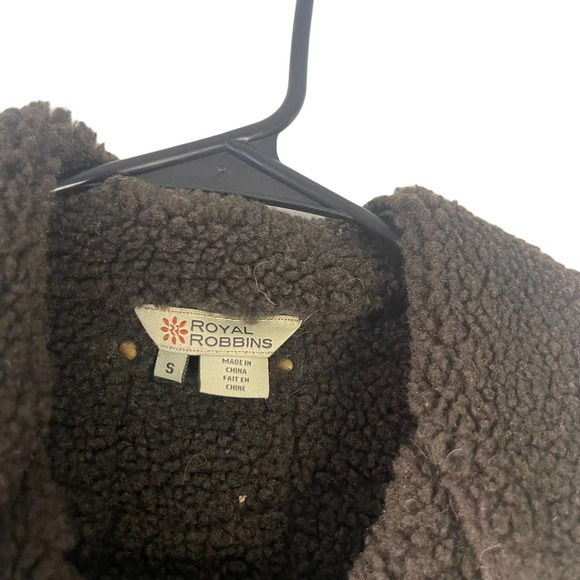 Royal Robbins Women's Size Small Army Green Sherpa Canvas Outdoor Vest - Picture 4 of 10